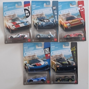 Matchbox 1:64 Zestaw Super Cars Series - 5 szt